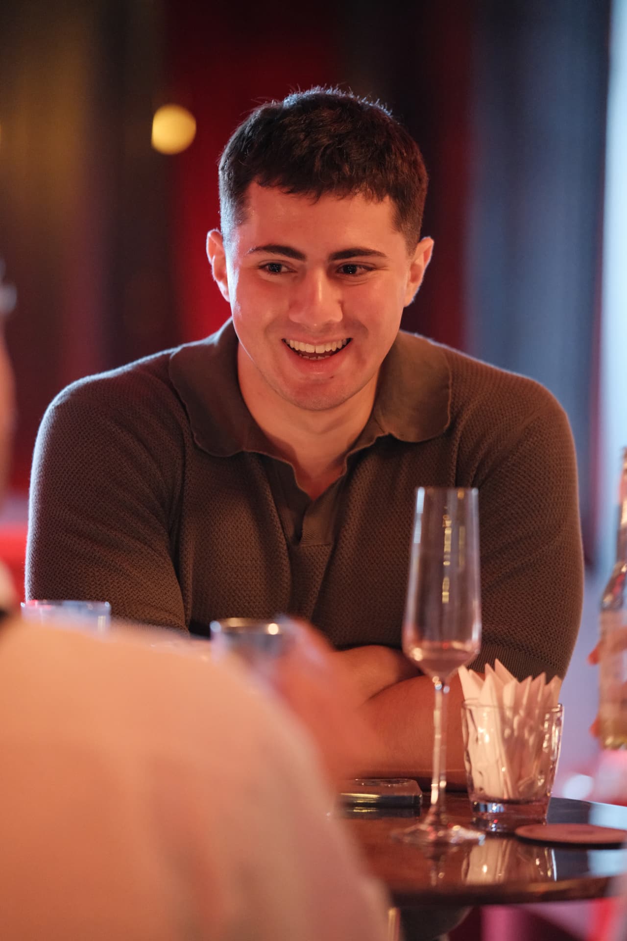 Founder of The YouTube Strategist at a client dinner